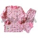 Dívčí bavlněné pyžamo růžové